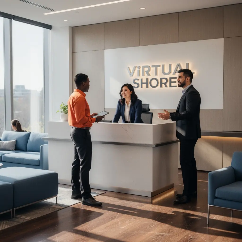 Przestrzeń wspólna w biurze, z zastosowaniem różnych tekstur materiałów, tworząca przyjazną atmosferę dla pracowników.